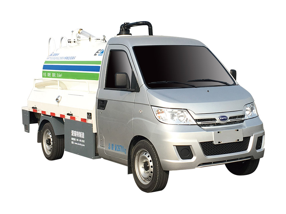 Ruibao G28 pure electric manure suction truck