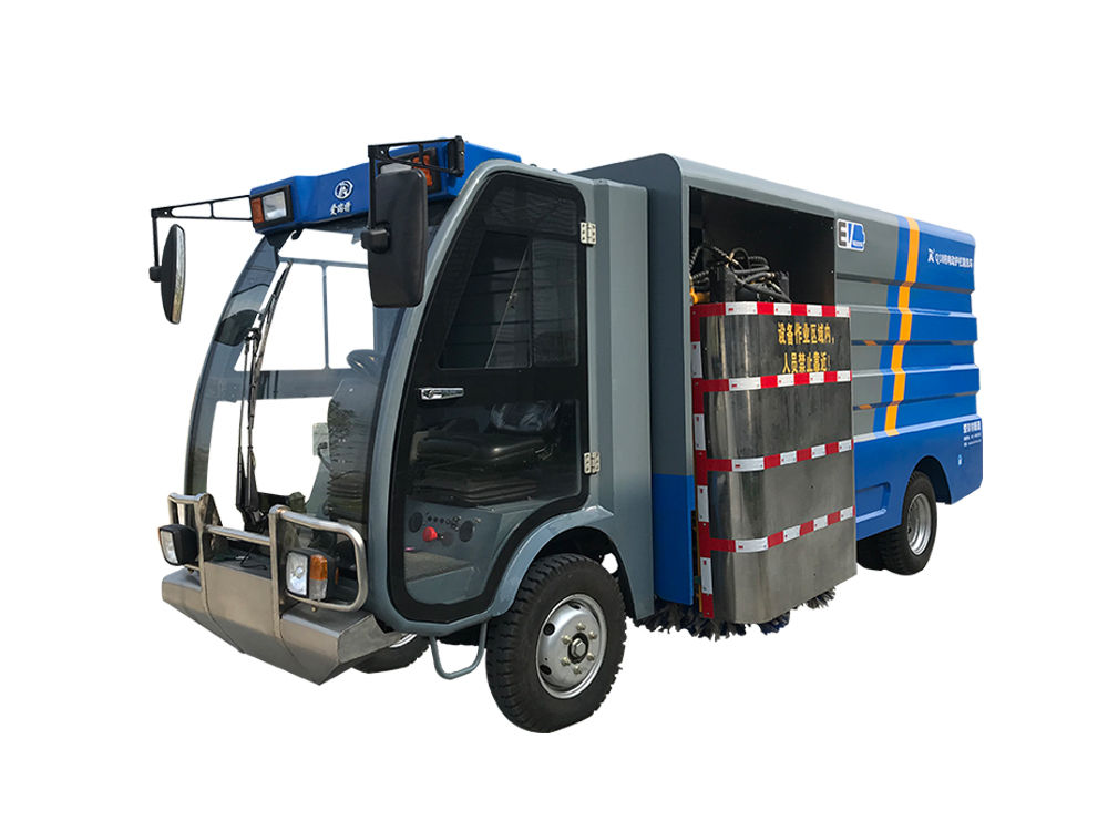 Ruibao Q16L pure electric high voltage guardrail cleaning vehicle